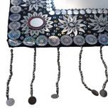 آینه دست ساز طرح سکه دوزی بلوچستان