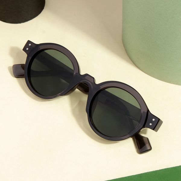 عینک آفتابی گرد غیر پلاریزه مدل SZ 2003