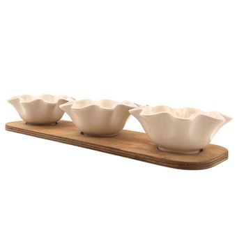 اردو خوری طرح گل کد 359 مجموعه 3 عددی