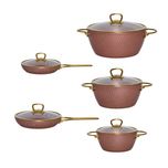 سرویس پخت و پز 10 پارچه ام جی اس طرح فورج کد 800300