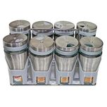 ست جا ادویه 8 پارچه کاپریس مدل پارادایس کد 02