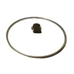 تابه درب دار اس جی ان طرح گرانیتی سایز 36