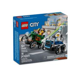 لگو سری City مدل Airplane vs. Hospital Bed کد 60459