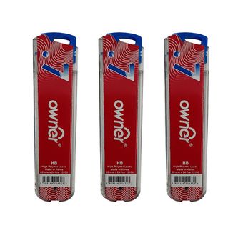 نوک مداد نوکی 0.7 میلی متری اونر کد 13105 بسته 3 عددی