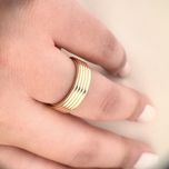 انگشتر زنانه ژوپینگ مدل R0042