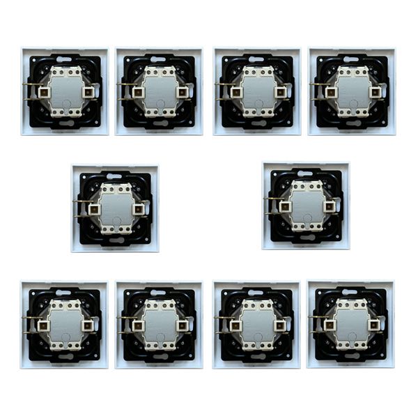 کلید تک پل ایران الکتریک مدل ارس بسته 10 عددی