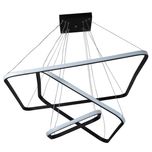 لوستر آویز مدرن شاهان  مدل square/60/50/40
