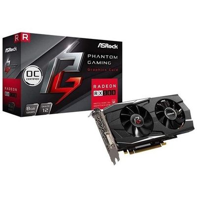 کارت گرافیک Asrock مدل Phantom Gaming D Radeon RX580 8G OC استوک