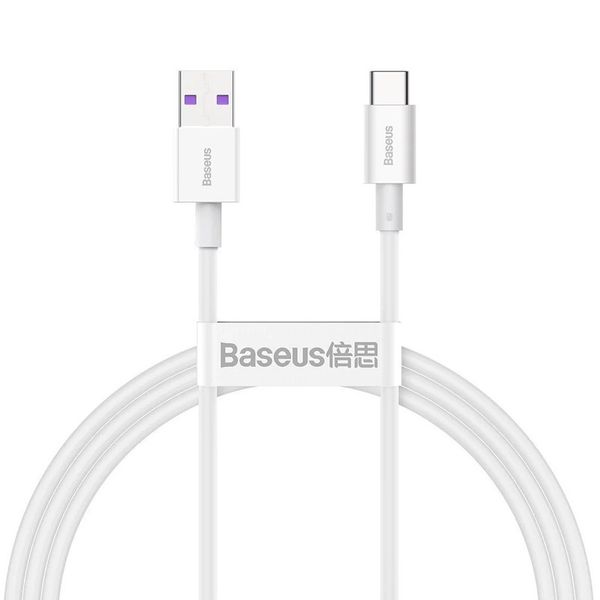 کابل USB به USB-C باسئوس مدل Superior Series Fast Charging (6A 66W) طول 1 متر