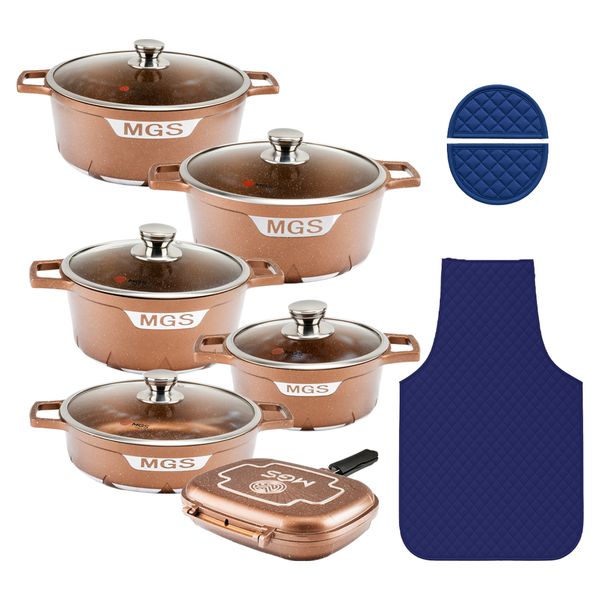 سرویس پخت و پز 15 پارچه ام جی اس مدل جرمنی C