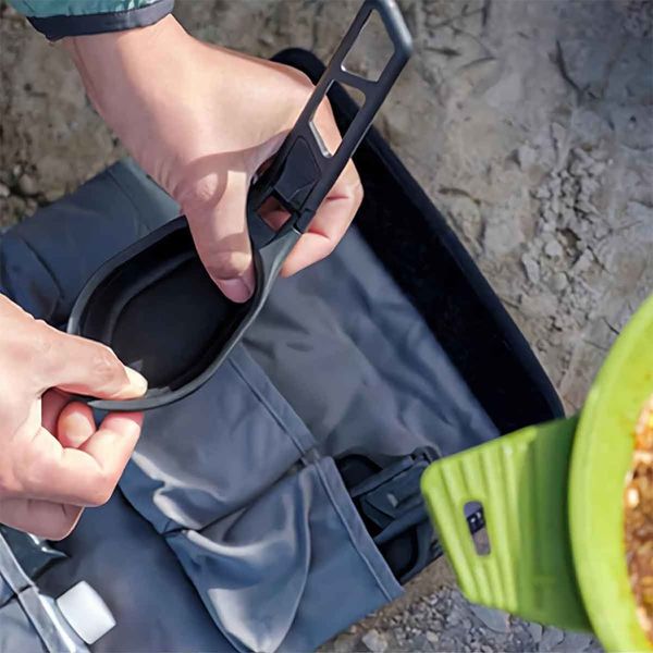 ملاقه تاشو سفری سی تو سامیت مدل Folding Serving Spoon کد S2023