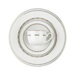 سرویس غذاخوری 102 پارچه چینی زرین ایران طرح هدیه پلاتینی درجه یک