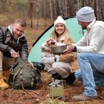 اجاق سفری گرین لاین مدل Foldable Camping 3 burner