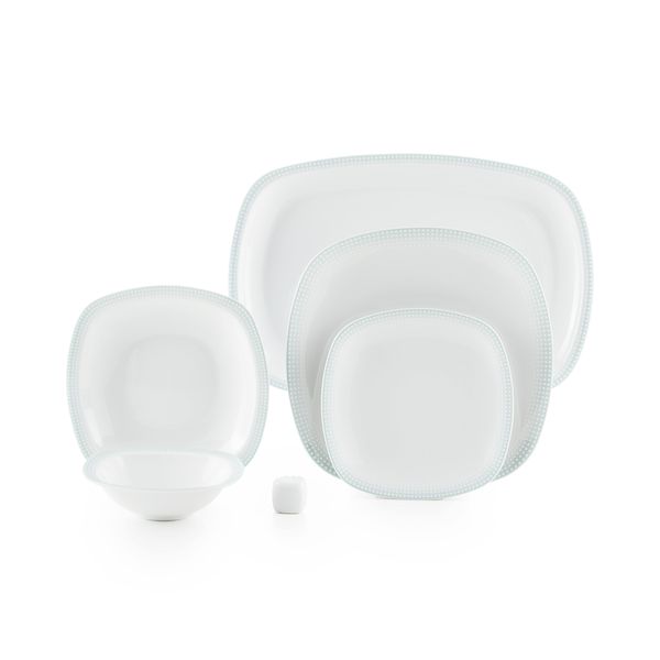 سرویس غذاخوری 27 پارچه 6 نفره چینی زرین ایران مدل Mon Belan