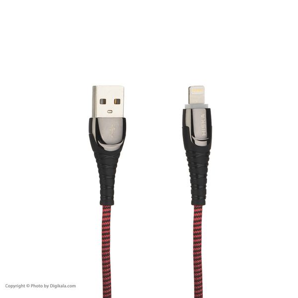 کابل تبدیل USB به لایتنینگ هیسکا مدل LX-822 طول 1 متر