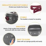 ظروف سفری کینگ کمپ مدل Climber I کد KP3910 مجموعه 8 عددی