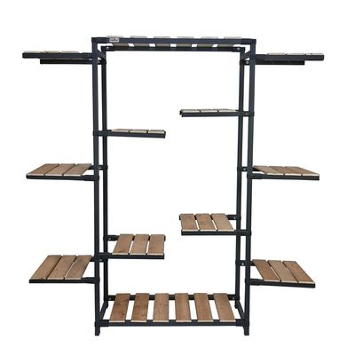 استند دکوری فلز و چوب مدل آراسته