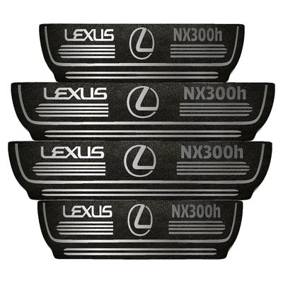  برچسب پارکابی خودرو مهدیار طرح چرم کد pka1036 مناسب برای لکسوس nx300بسته 4 عددی*972