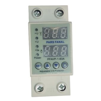 محافظ ولتاژ پارس فانال مدل 63 آمپر تکفاز