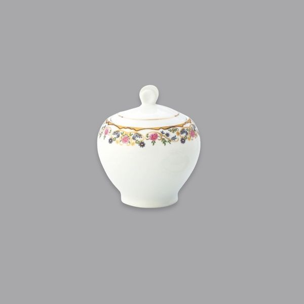 سرویس غذاخوری 102 پارچه 12 نفر چینی زرین ایران مدل گلستان سری ایتالیا اف درجه عالی