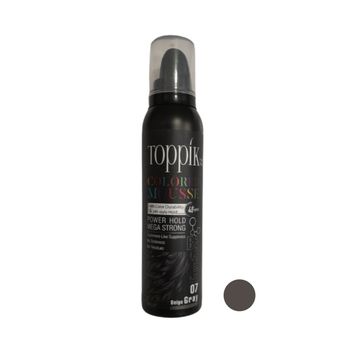 موس مو تاپیک مدل 07 حجم 125 میلی لیتر رنگ بژ دودی