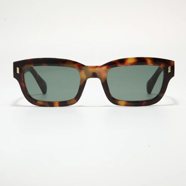 عینک آفتابی مستطیلی مدل SZ 1002 Leopard Emerald