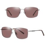 عینک آفتابی مردانه مدل 3372C81P02 Polarized Matte Metal