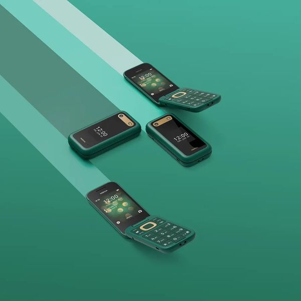 گوشی موبایل اصلی نوکیا مدل 2660 Flip دو سیم کارت | نسخه اصل با گارانتی شرکتی