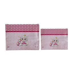 پوشه الیسا مدل زیپ دار طرح تک شاخ کد A5_A4 بسته 2 عددی