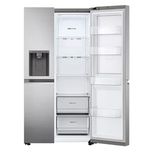 یخچال فریزر ساید بای ساید 24 فوت ال جی مدل GC-J257SMSV