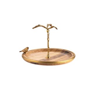 شیرینی خوری گلدکیش مدل گلدن برد کد GK829523