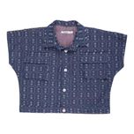 شومیز آستین کوتاه دخترانه مدل MDSS-CH0371