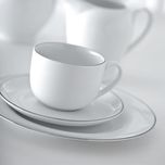 سرویس غذاخوری 102 پارچه چینی زرین ایران سری ایتالیا اف مدل سمن درجه یک