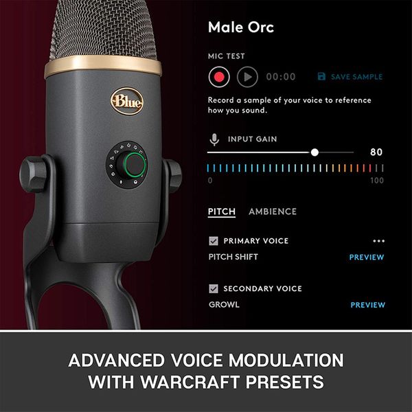 میکروفن کاندنسر بلو مدل Yeti X World of Warcraft Edition