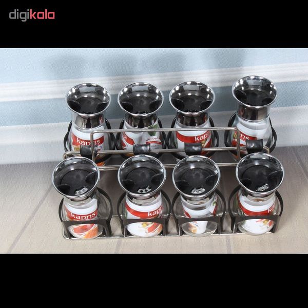جای ادویه کاپریس مدل 604 مجموعه 8 عددی