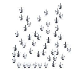 خار جلو پنجره خودرو  مدل SP-51 مناسب برای پراید بسته 50 عددی