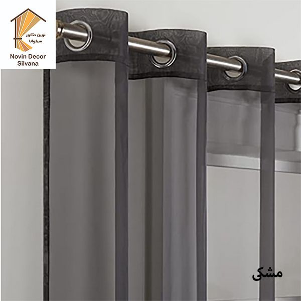 پرده نوین دکور سیلوانا مدل حریر 3 سایز 280 × 300 سانتی متر