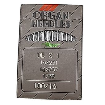 سوزن چرخ خیاطی ارگان مدل DBx1/16 بسته ده عددی اصلی