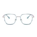 فریم عینک طبی چند ضلعی مدل TJ802C120P81 مناسب برای صورت گرد و بیضی