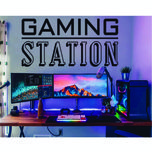 استیکر طرح گیمینگ استیشن مجموعه 16 عددی