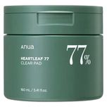 پد پاک کننده آرایش صورت آنوا مدل آبرسان هارتلیف 77% حجم 160 میلی لیتر بسته 70 عددی