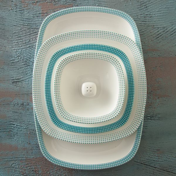 سرویس غذاخوری 27 پارچه 6 نفره چینی زرین ایران مدل Mon Belan