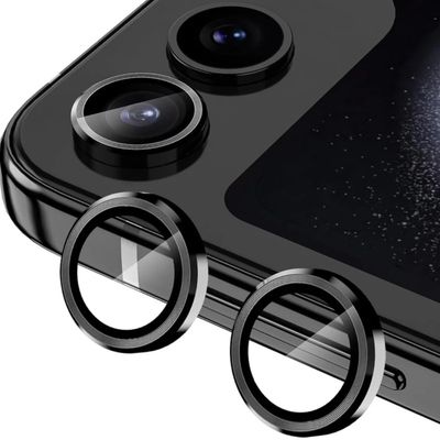 محافظ لنز دوربین فلزی مدل LENS FILM مناسب برای گوشی موبایل سامسونگ Samsung Galaxy Z filip 6