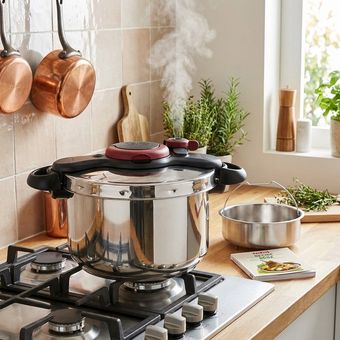 زودپز تفال مدل TEFAL 4624866Clipso Minut Easy گنجایش 7.5 لیتر