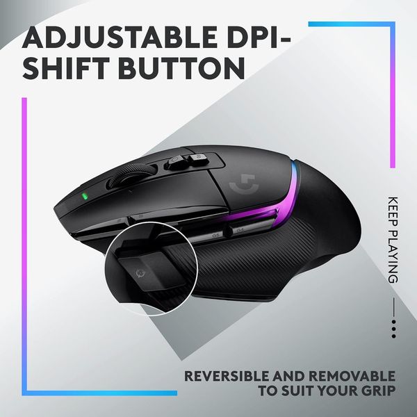 Logitech G502 X PLUS Wireless RGB Gaming Mouse