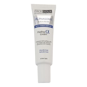 کرم لایه بردار فیس دوکس مدل %Alphasome 15 مناسب انواع پوست حجم 30 میلی لیتر
