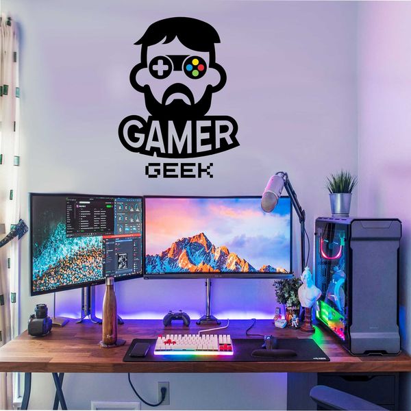 استیکر والتت مدل GEEK GAMER