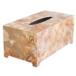 ست سطل و جای دستمال کاغذی گلدن هاوس کد 01