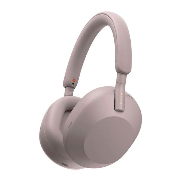 هدفون بیسیم سونی مدل WH-1000XM5 با نویز کنسلینگ فعال (ANC)، درگاه شارژ USB Type-C، دارای 4 میکروفون با فناوری Beamforming، پشتی