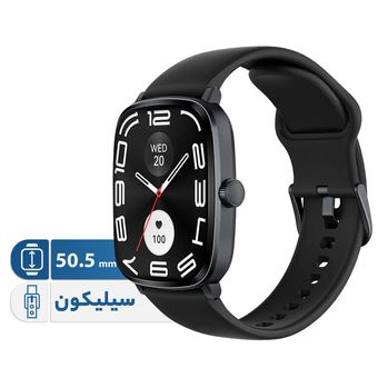 ساعت هوشمند 50.5 میلی متری هایلو مدل RS5 با بند سیلیکونی